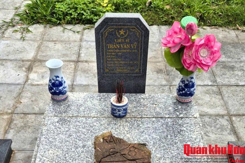 Tìm thân nhân liệt sĩ Trần Văn Vỹ