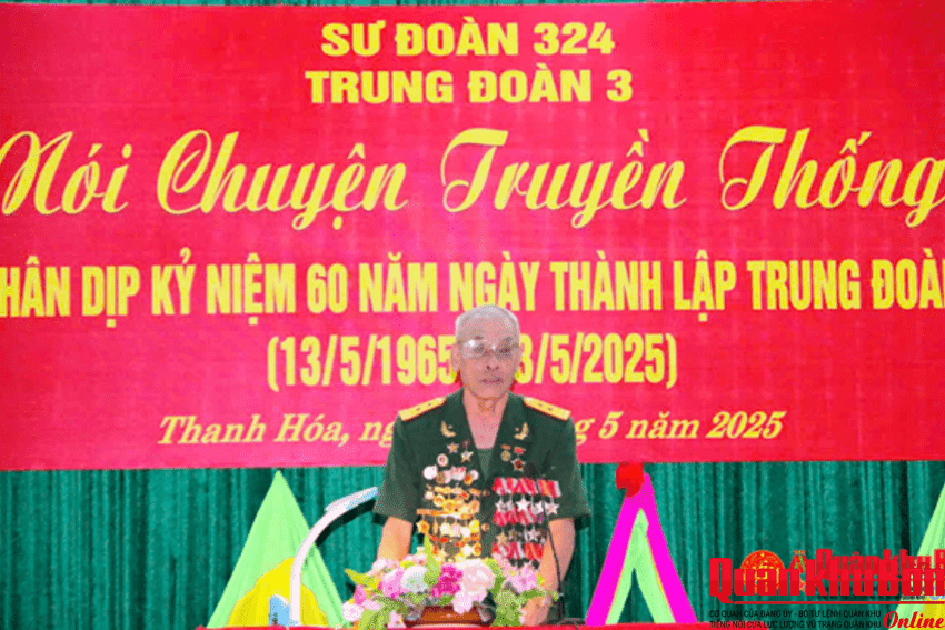 Trung đoàn 3, Sư đoàn 324: Giáo dục truyền thống cho cán bộ, chiến sĩ đơn vị