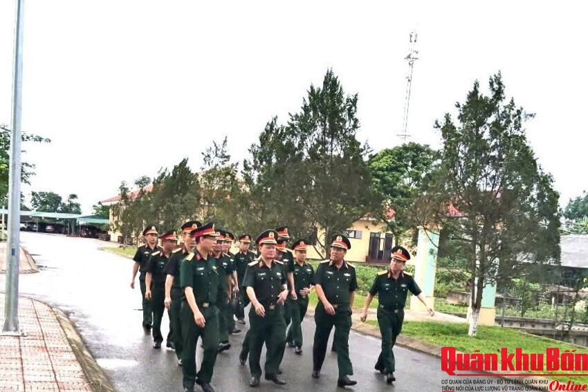 Tổng cục Hậu cần – Kỹ thuật kiểm tra tại Kho Kỹ thuật K2