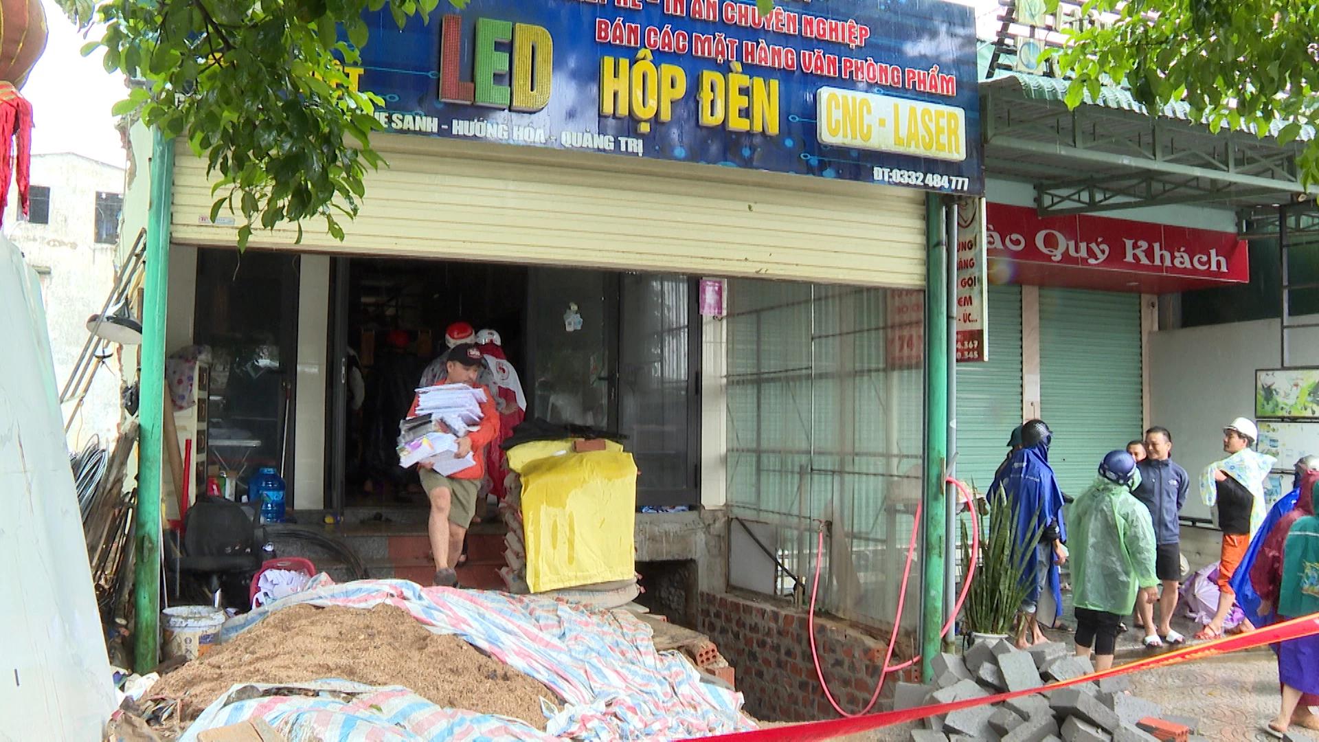 11 ngôi nhà trên tuyến đường Hùng Vương phải di dời