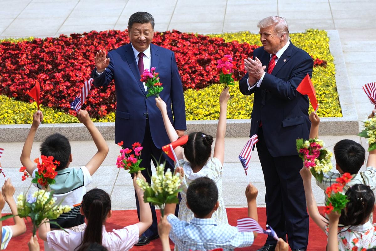 toan canh chu tich trung quoc tap can binh don tiep tong thong my donald trump hinh anh 5